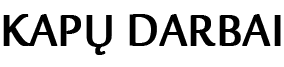 Kapų darbai Logo